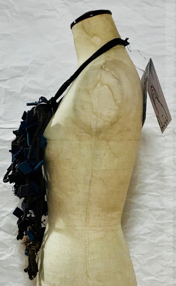 SADAHARU HIGA HAUTE COUTURE・装具・ネックレス１１・冬支度ハンドメイド2018 2枚目の画像