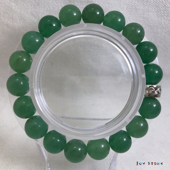 Aventurine Bracelet 10mm Beads Precious Stones 4枚目の画像