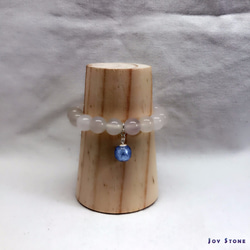 Diffuser Bracelet│10mm White Agate│Beads Precious Stones 4枚目の画像