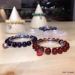 Diffuser Bracelet 10mm Topaz Beads Precious Stones 7枚目の画像