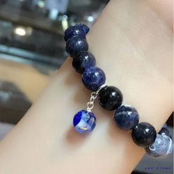 Diffuser Bracelet 10mm Soda Stone Beads Precious Stones 5枚目の画像