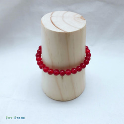 Diffuser Bracelet 6mm Red Agate Beads Precious Stones 4枚目の画像