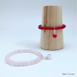 Diffuser Bracelet 6mm Red Agate Beads Precious Stones 8枚目の画像