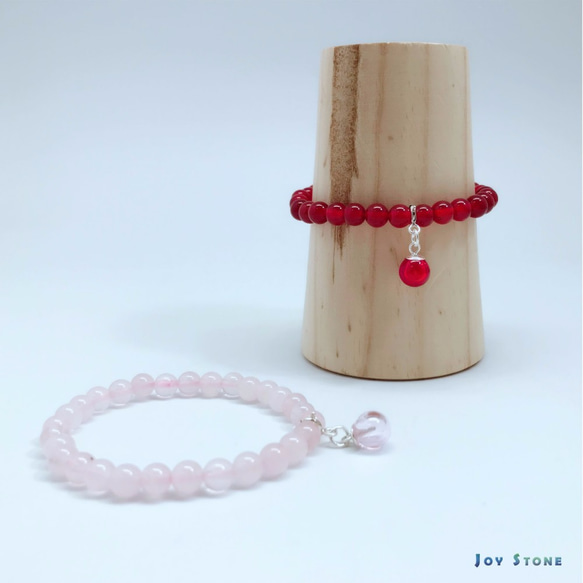 Diffuser Bracelet 6mm Red Agate Beads Precious Stones 8枚目の画像