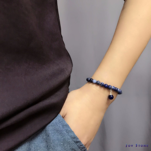 Diffuser Bracelet 6mm Soda Stone Beads Precious Stones 5枚目の画像