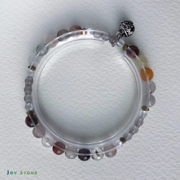 Wealth Bracelet - Multi-color Rutilated Quartz - Customized 3枚目の画像