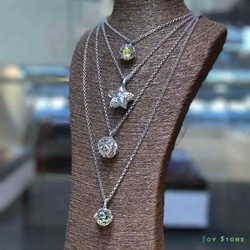 Diffuser Art Glass Locket Necklace Openwork Treasure Chest 7枚目の画像