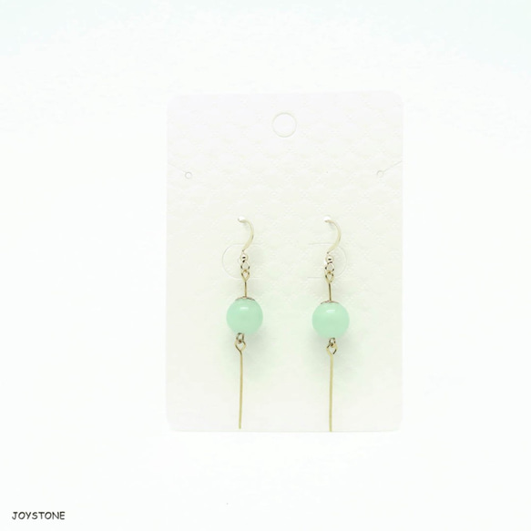 Splendid Dangle Gold plated Silver Diffuser Candy Earrings 3枚目の画像