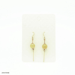 Splendid Dangle Gold plated Silver Diffuser Candy Earrings 7枚目の画像