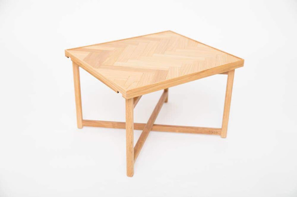 herringbone-boardtable  oak 1枚目の画像