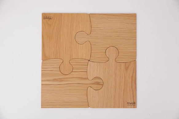 puzzle-tray  oak 2枚目の画像