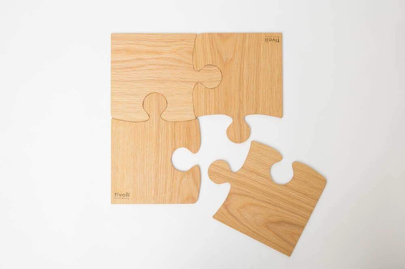 puzzle-tray  oak 3枚目の画像