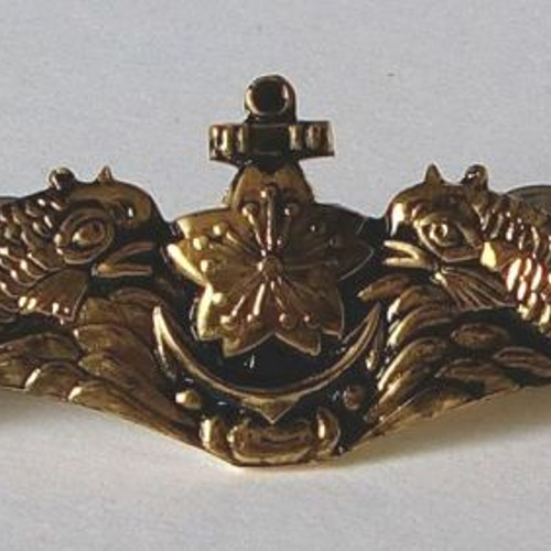 潜水艦徽章：海上自衛隊 ブローチ kanariya 通販 89889｜Creema(クリーマ)