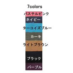 お財布と携帯だけ♪ショルダーポシェット　7colors　8号ヴィンテージ帆布生地NMH.NatuMamHand. 2枚目の画像