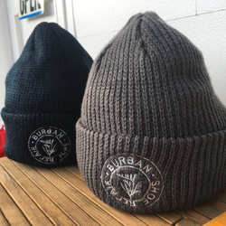 靴修理屋ワッチキャップ【LOCAL WATCH CAP(navy) 】 3枚目の画像