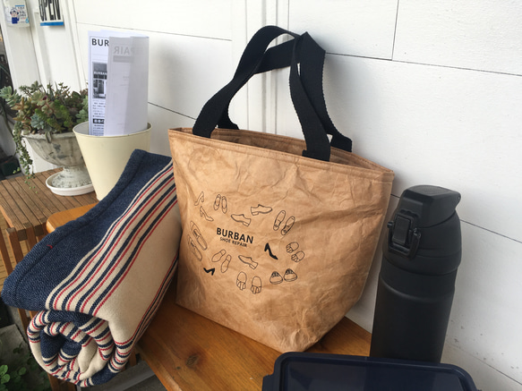 靴修理屋のミニトート【BURBAN TOTE BAG】 1枚目の画像