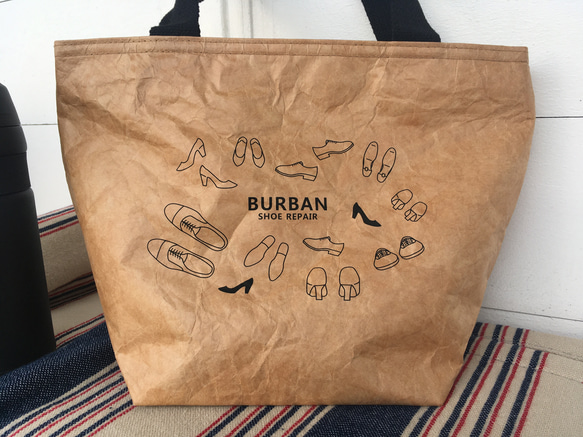 靴修理屋のミニトート【BURBAN TOTE BAG】 2枚目の画像