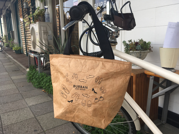 靴修理屋のミニトート【BURBAN TOTE BAG】 4枚目の画像