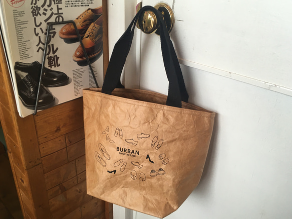 靴修理屋のミニトート【BURBAN TOTE BAG】 5枚目の画像