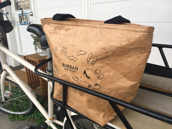 靴修理屋のミニトート【BURBAN TOTE BAG】 7枚目の画像