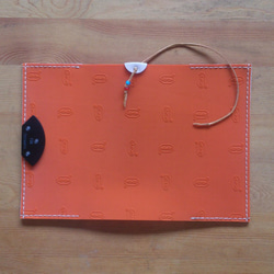 Vibram book jacket for outdoor - Orange × Natural 5枚目の画像