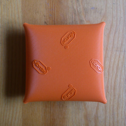 Vibram purse Four Corners – Orange × Natural 5枚目の画像