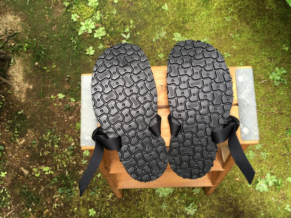 Wippon Slipper – Black（XS size／13mm sole） 5枚目の画像