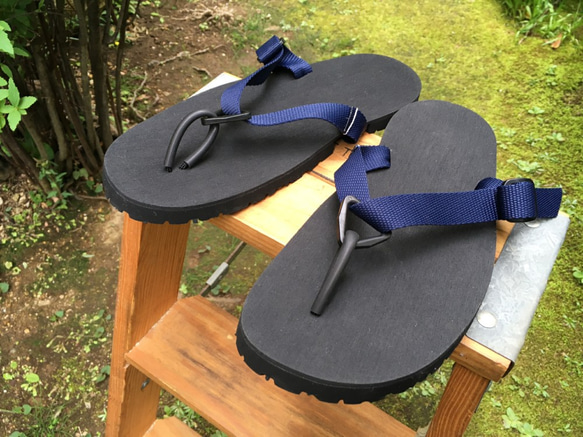 Wippon Slipper – Navy（M size／13mm sole） 1枚目の画像