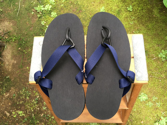 Wippon Slipper – Navy（M size／13mm sole） 4枚目の画像