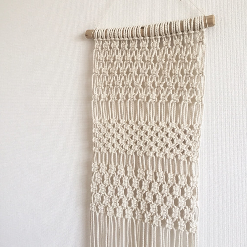 マクラメ タペストリー【受注生産】 タペストリー・壁掛け nuyto 通販