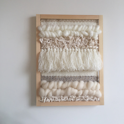 受注生産】木枠 ウィービングタペストリー タペストリー・壁掛け nuyto