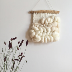 もこもこ＊マクラメタペストリー タペストリー・壁掛け nuyto