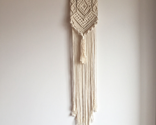 マクラメタペストリー 流木マクラメタペストリー #38 受注製作 タペストリー・壁掛け yuki