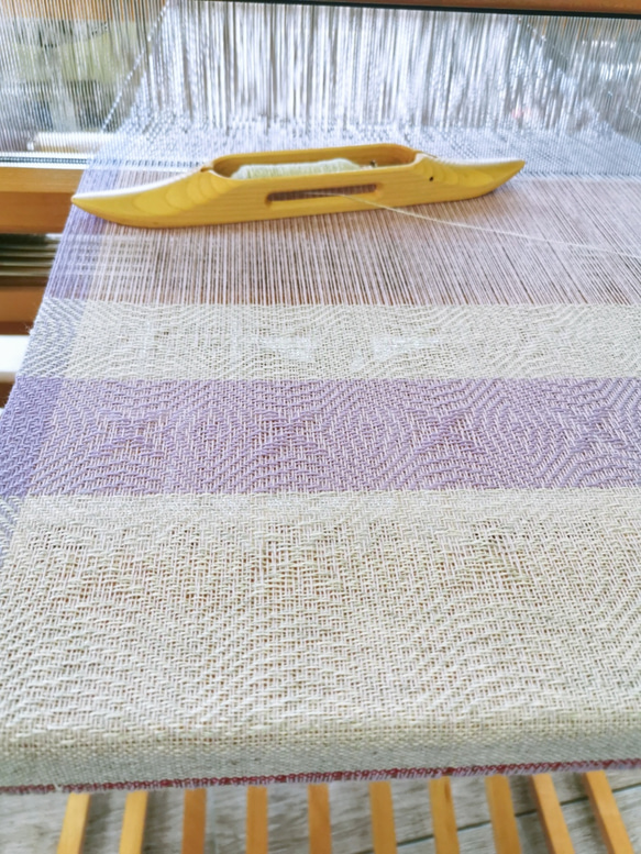 Handwoven Cashmere Scarf 手織客什米爾羊絨圍巾 第10張的照片