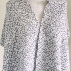 Handwoven Mink & Merino Wool & Cashmere Scarf 手織水貂毛羊毛羊絨圍巾 第6張的照片