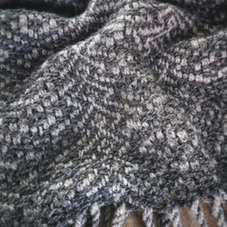 Handwoven YAK & Merino Wool Scarf II 手織牦牛絨羊毛圍巾II 第10張的照片