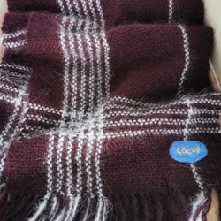 Handwoven Mink Scarf 手織水貂毛圍巾 第2張的照片