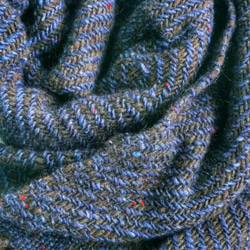 手織りのドネガルツイードスカーフ 8枚目の画像