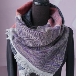 Handwoven Wool/Alpaca Wrap 第1張的照片