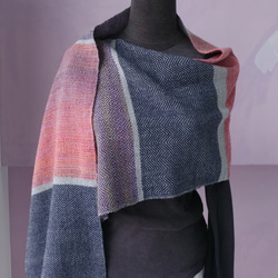 Handwoven Wool/Alpaca Wrap 2枚目の画像