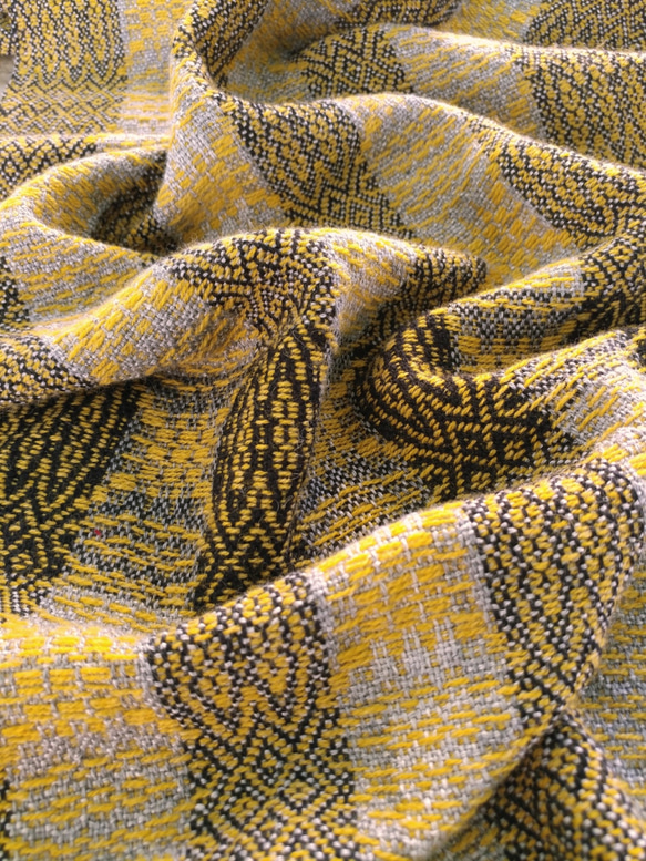 Handwoven Shawl - Silky Cashmere/Merino Wool/Mink 第4張的照片