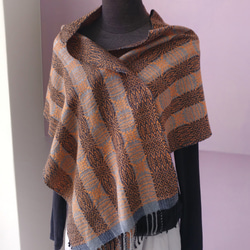 Handwoven Shawl - Silky Cashmere 第4張的照片