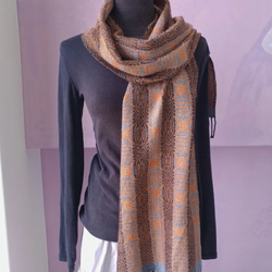 Handwoven Shawl - Silky Cashmere 第6張的照片