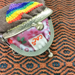 CaCa Crafts |【Let Love Shines】Handembroidery Tiny Purse 6枚目の画像