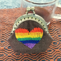 CaCa Crafts |【Let Love Shines】Handembroidery Tiny Purse 9枚目の画像