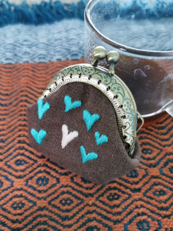 CaCa Crafts |【Let Love Shines】Handembroidery Tiny Purse 10枚目の画像