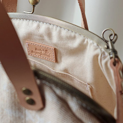 | YUUKI Bag | 植鞣革 側背/手提雙用 口金包 首發限定 - 裁縫師 第8張的照片