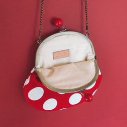 【免費客製】-米妮的蝴蝶結- 口金包/隨身包/小包/側背包/交換禮物/聖誕禮物/免費包裝 第2張的照片