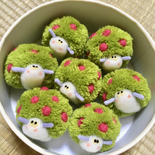 MOKO工房 | 羊毛フェルト ふらいんぐ！？Valentine❤️です〜笑
