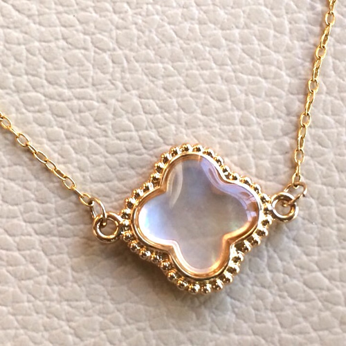 フラワー・リーフモチーフ ブレスレット 小さなリーフのブレスレット / Small leaf bracelet | atelier mozu
